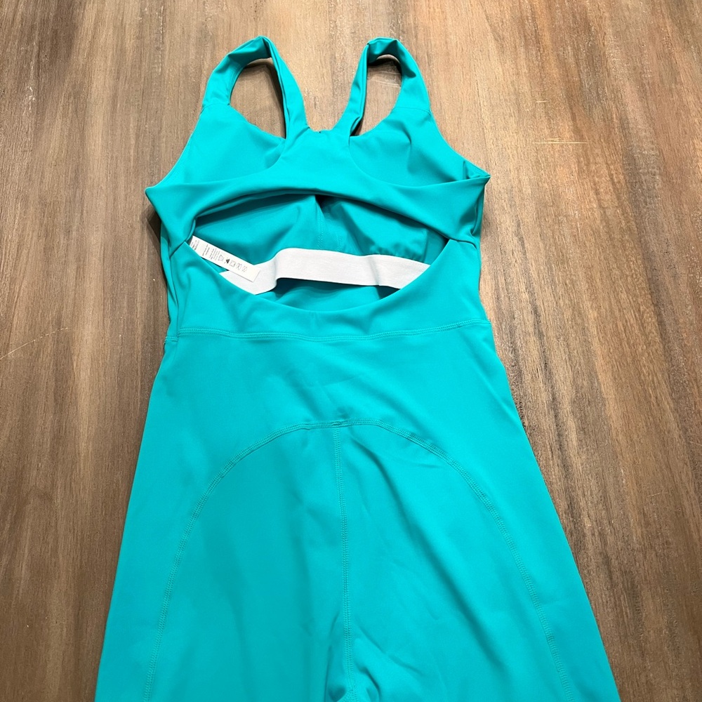 Teal One Piece Athletic Jumpsuit